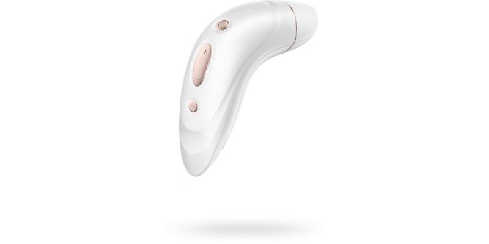 Satisfyer Pro Plus Vibration – вакуумний стимулятор клітора з вібрацією, (білий)