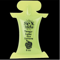 Лубрикант с ароматом зеленого яблока Sex Tarts Lube , 6 мл