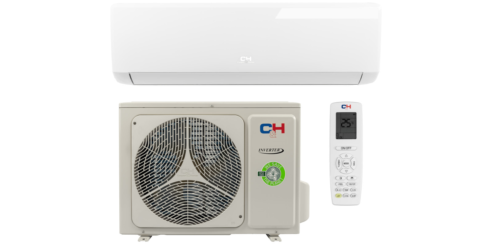 Кондиционер сплит-система Cooper&Hunter Vital Inverter CH-S09FTXF-NG