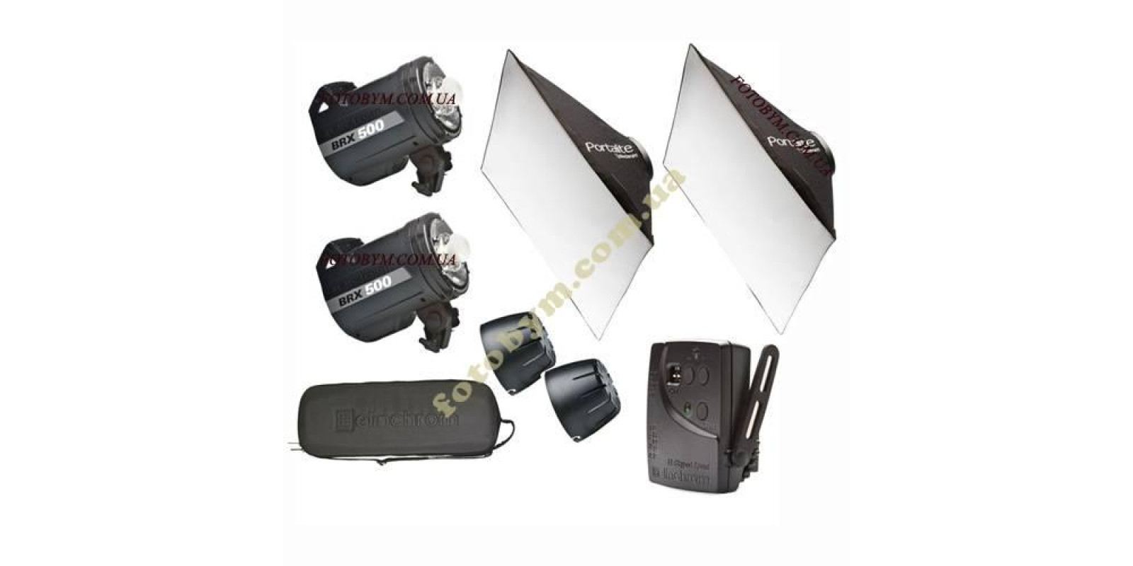 Набор студийного освещения Elinchrom BRX 500/500