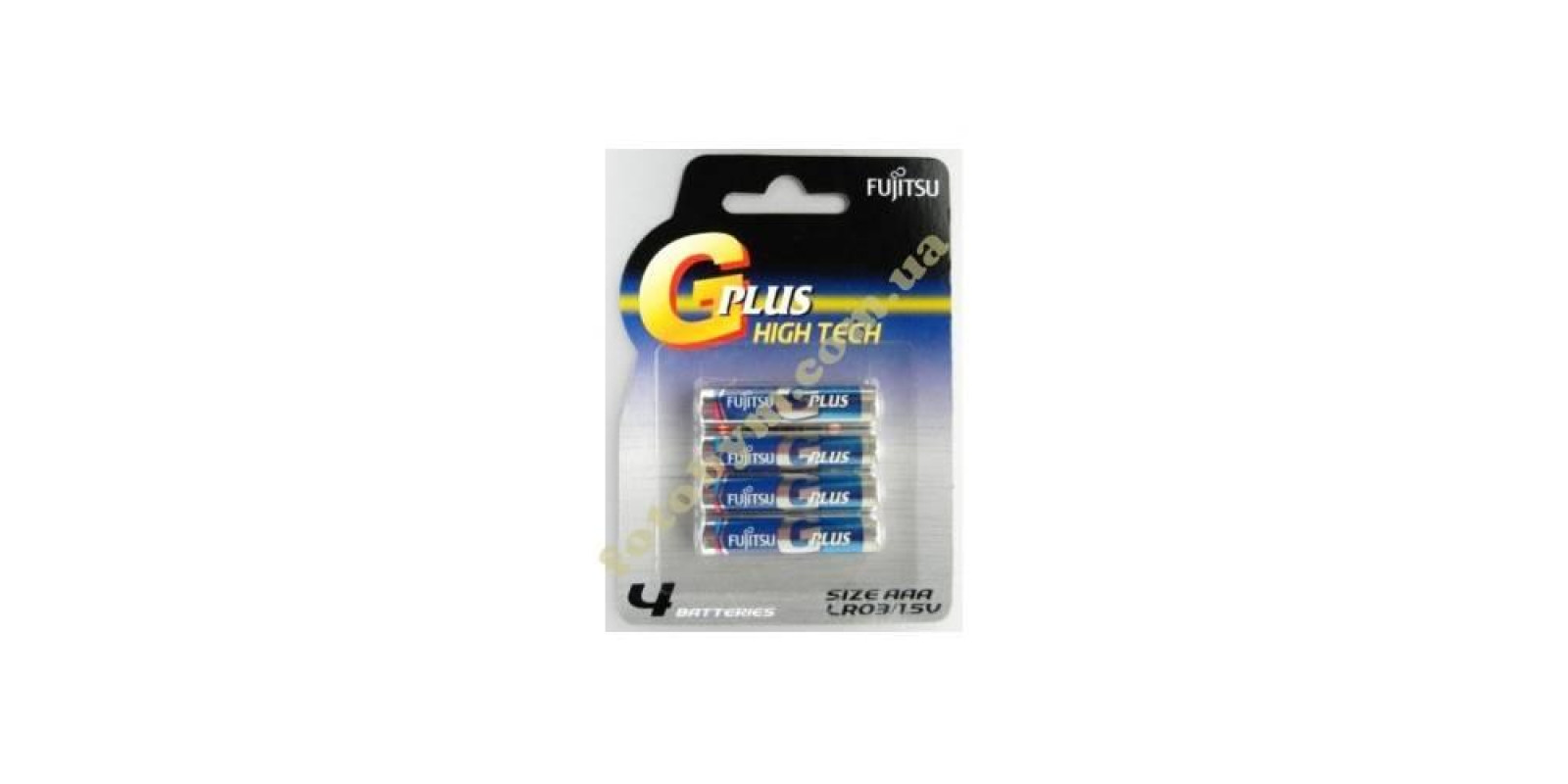 Батарейки Fujitsu LR03 G PLUS (4B) Батарейки Fujitsu LR03 G PLUS (4B)