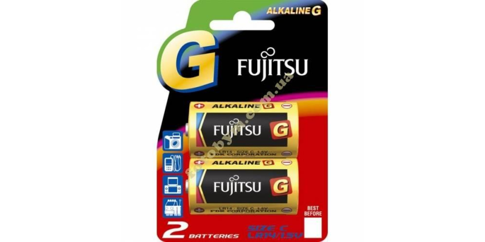 Батарейки Fujitsu LR14G(2B)