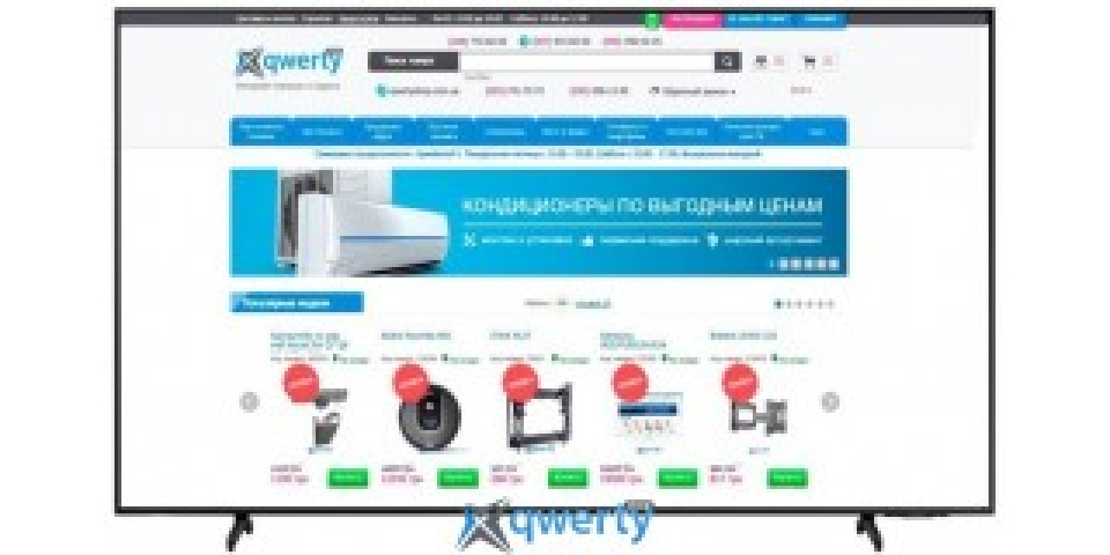 LED-телевизор QLED TV 4K Samsung 43Q60A (2021)