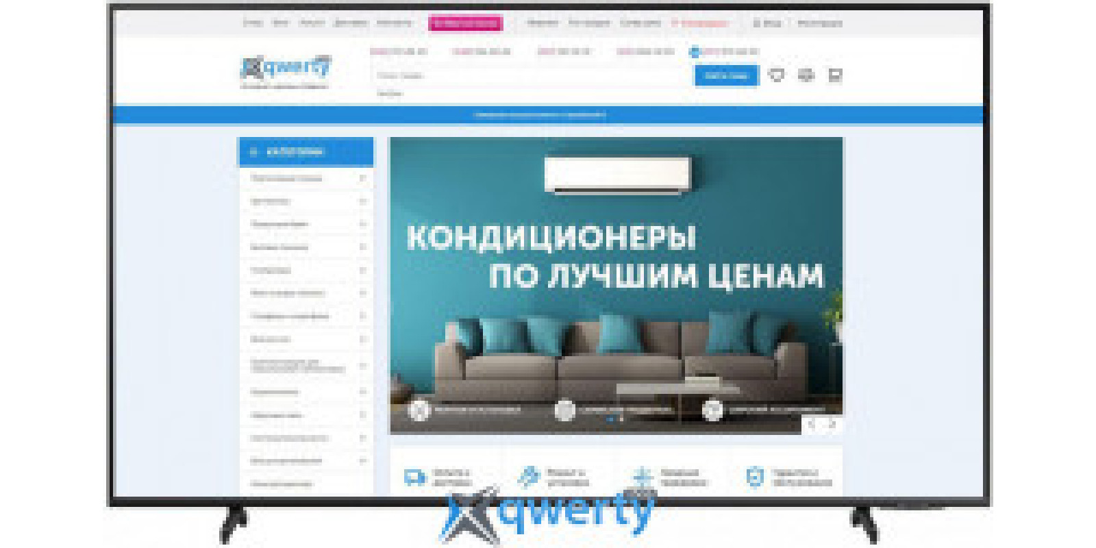 LED-телевизор QLED TV 4K Samsung QE55Q60AAUXUA (2021) LED-телевизор QLED TV 4K Samsung QE55Q60AAUXUA (2021)