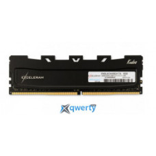 Оперативна пам'ять Exceleram 8 GB DDR4 2400 MHz Black Kudos (EKBLACK4082417A)