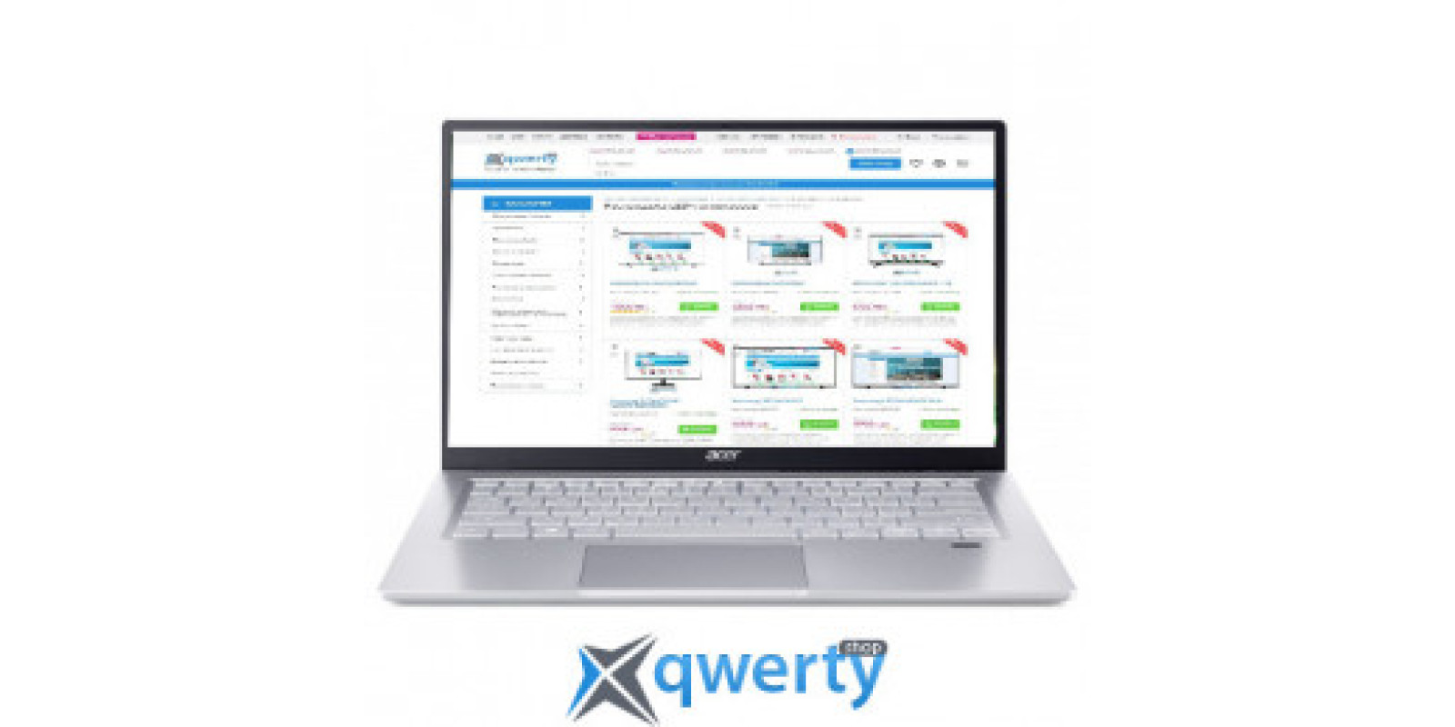 Ноутбук Acer Swift 3 SF314-43-R4HP (NX.AB1EU.006) Pure Silver