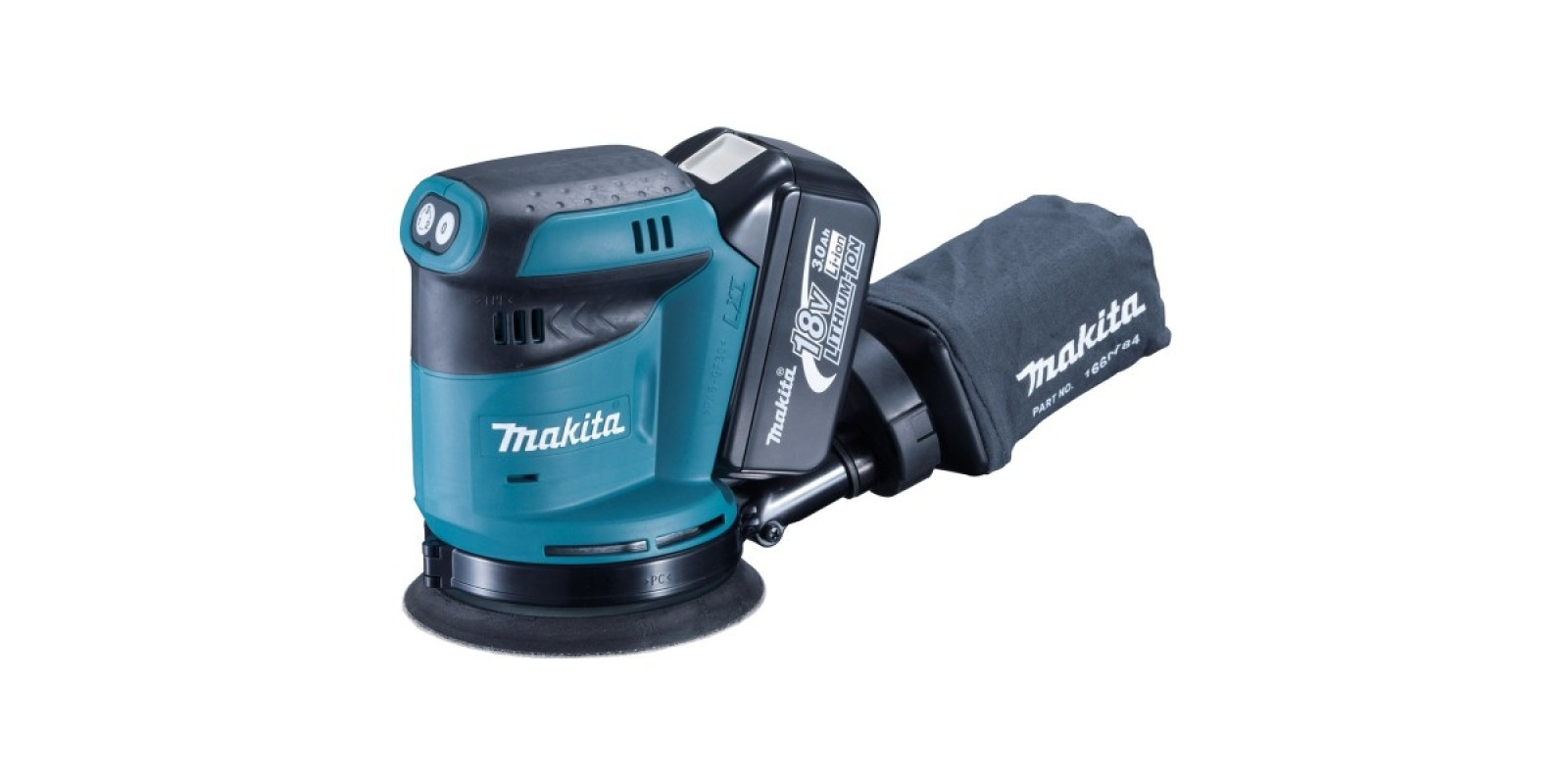 Аккумуляторная эксцентриковая шлифмашина Makita BBO180RFE