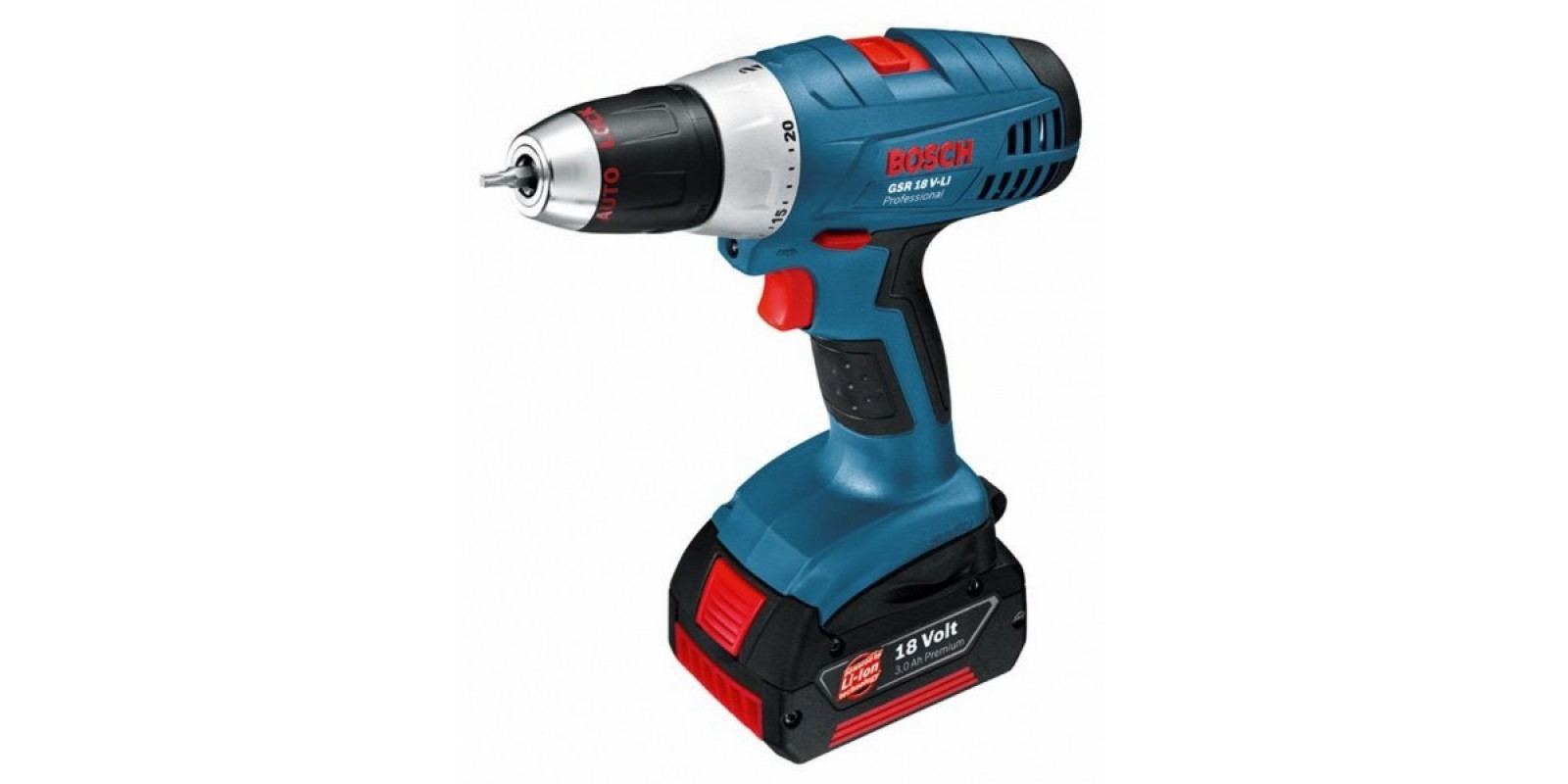 Аккумуляторная дрель-шуруповерт Bosch GSR 18 V-LI