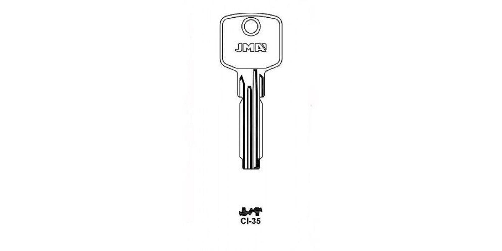 CI-35 CS141 x C34L CA56 (CISA) АРТ: J0375