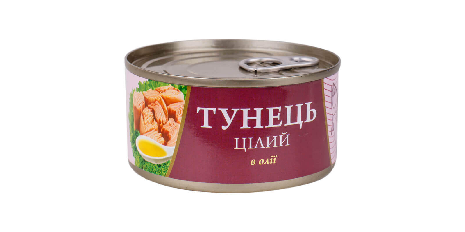 Тунец целый в масле ТМ Fish Line 185г