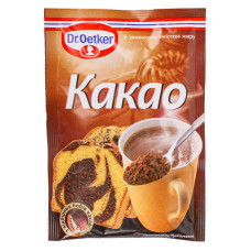 Какао зі зниженим вмістом жиру (11%) Dr.Oetker 50г