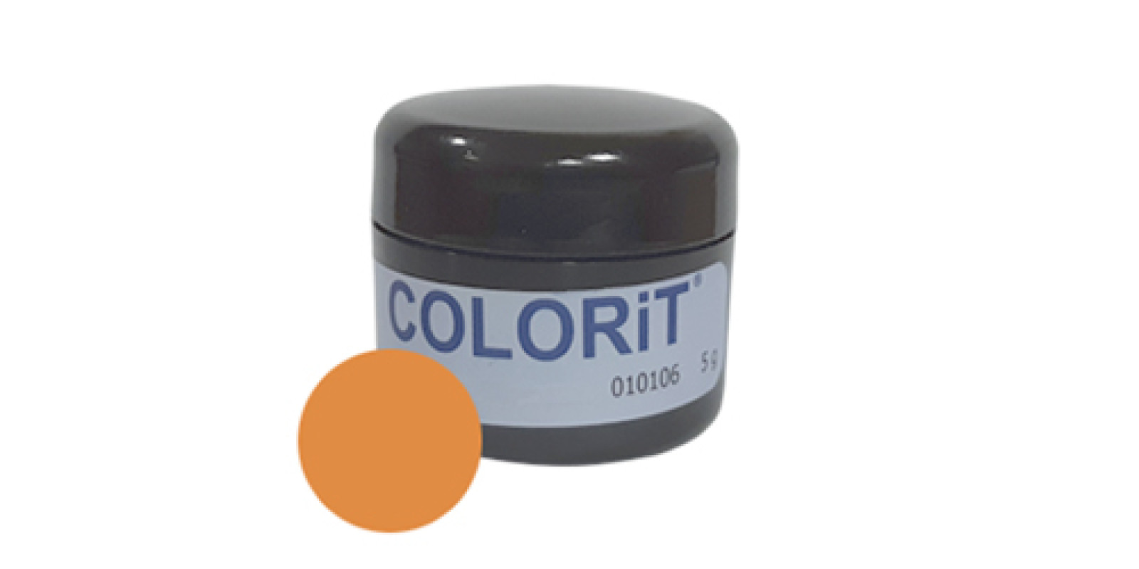 Эмаль COLORIT Trend Orange прозрачная оранжевая (5 г)