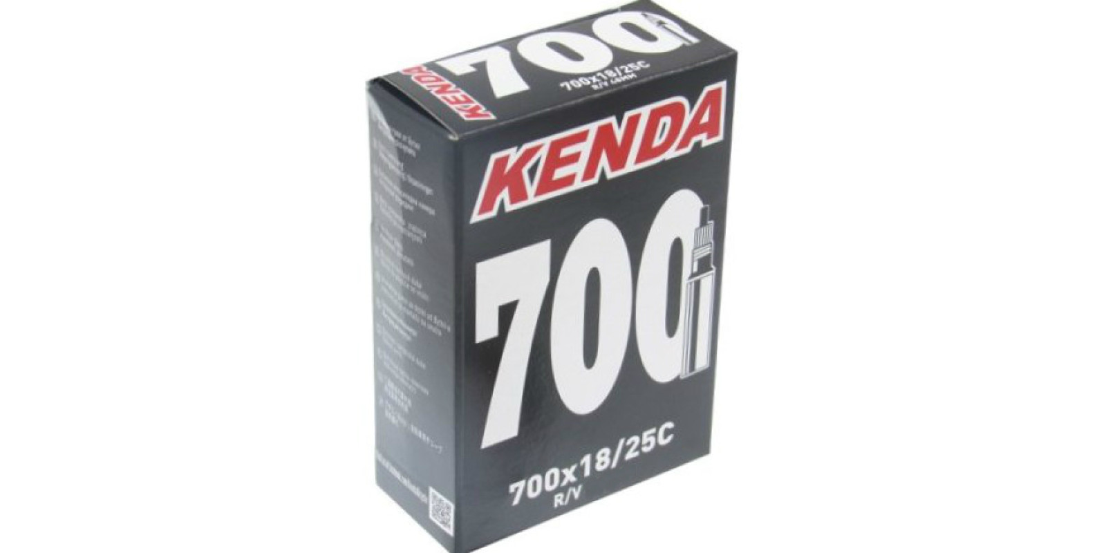 Камера KENDA 700x18-25c, 18/25-622/630, 27/28x3/4+1+1.1/16F/V