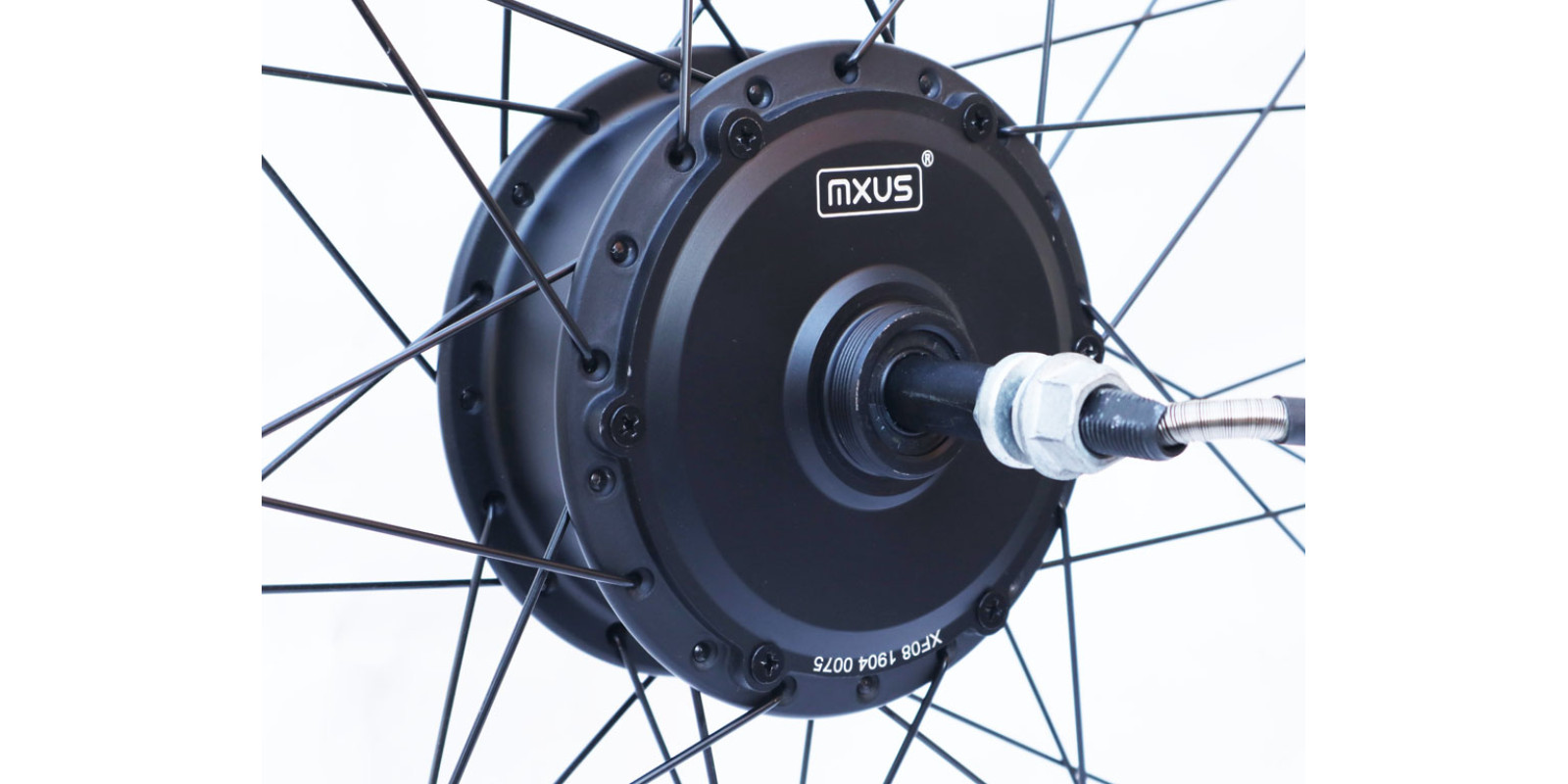 Мотор-колесо MXUS XF08 36V 350W заднее редукторное