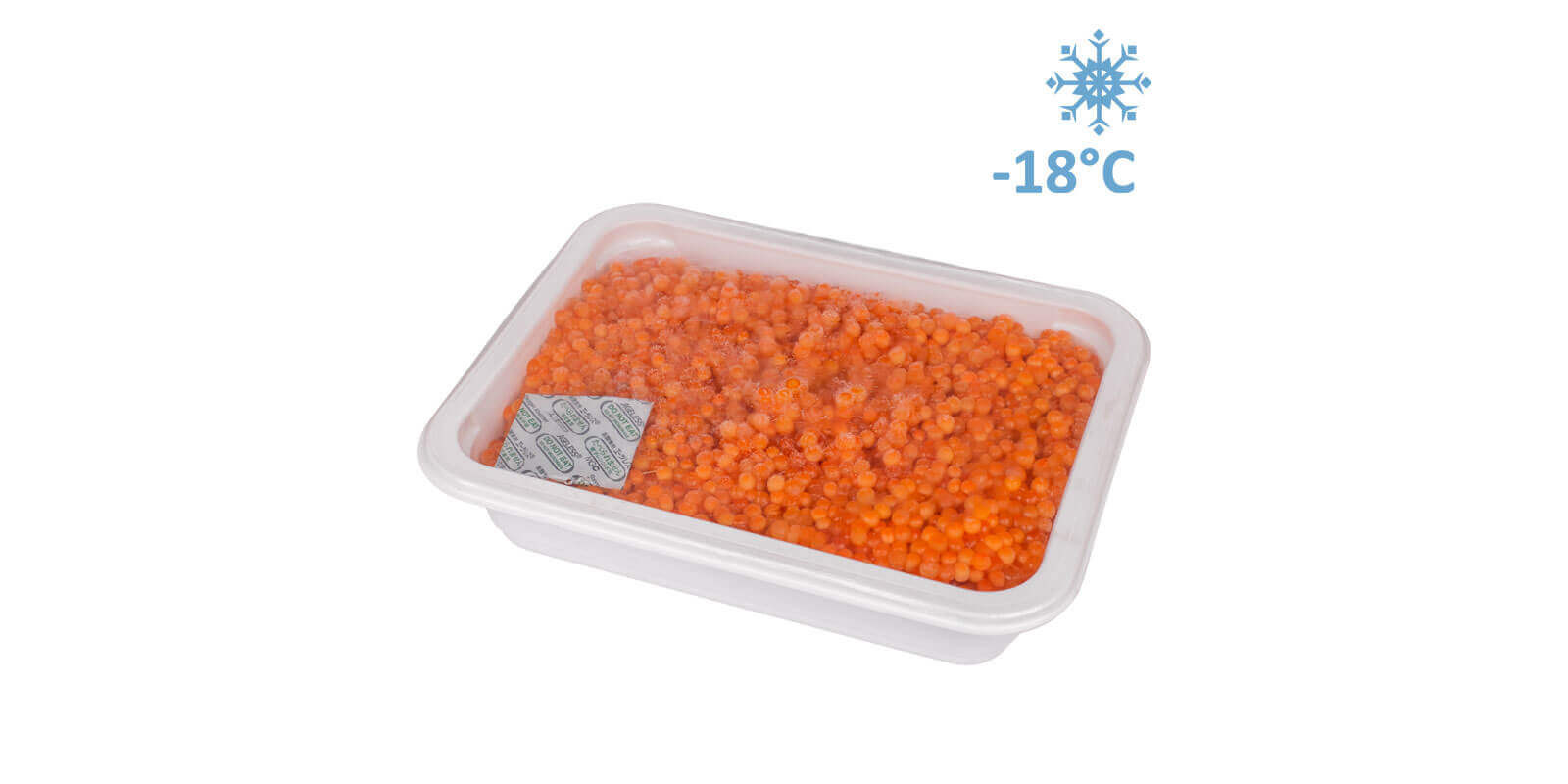 Красная икра горбуши солено-мороженая ICICLE SEAFOODS (P1) 1кг.
