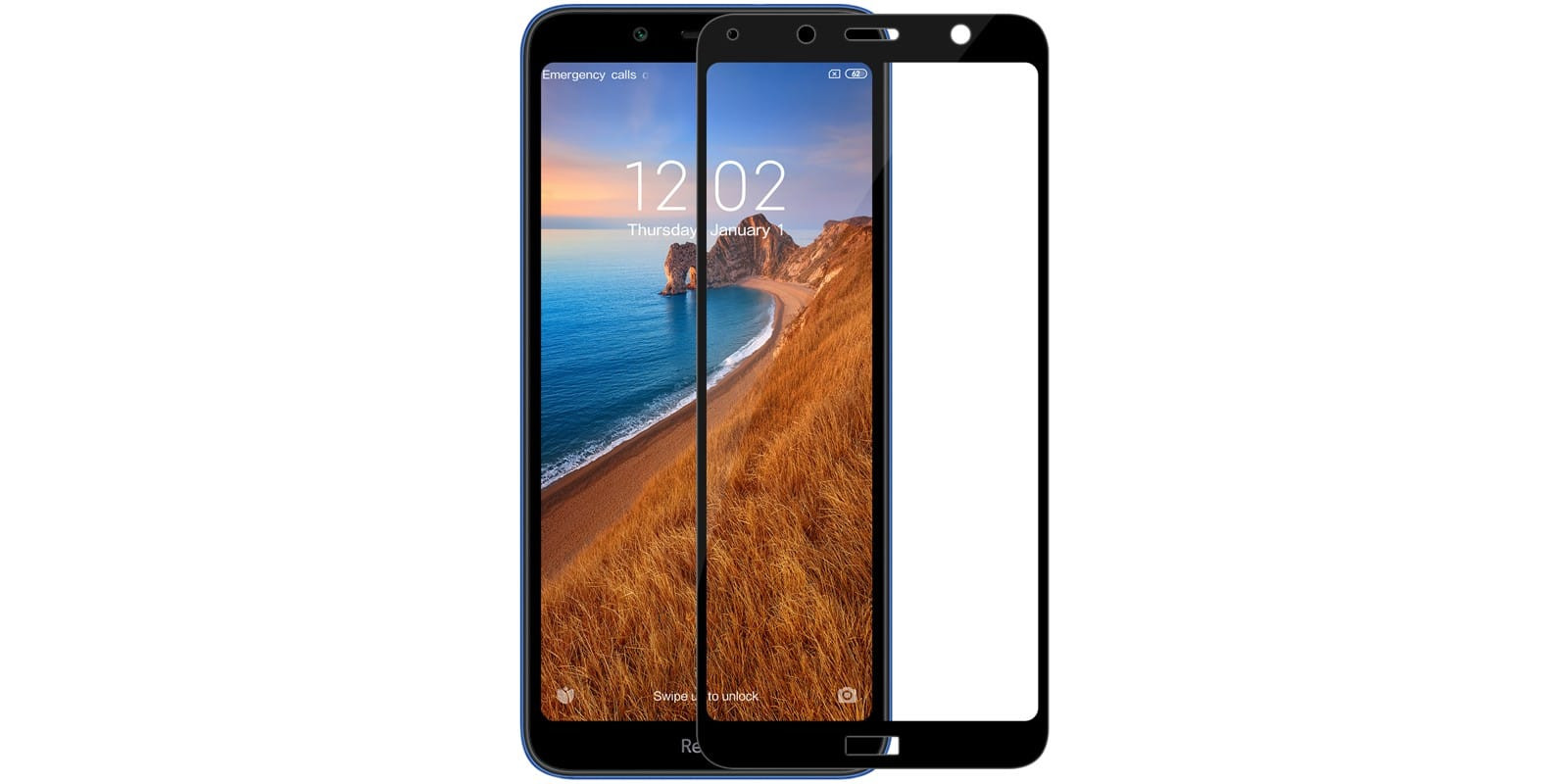 Защитное стекло для Xiaomi Redmi 7A Защитное стекло для Xiaomi Redmi 7A