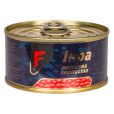 Ікра лососева зерниста (горбуша) ТМ Флагман 130 г