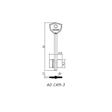 дв1004 SAM2G 2SMA4 5ACM5 АО САМ-3 средний 85x14.0мм 5мм