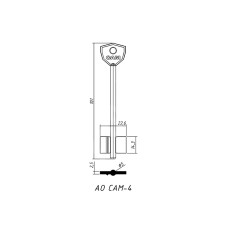 дв1005 5ACM3 АО САМ-4 длинный 101x14.3mm 5mm