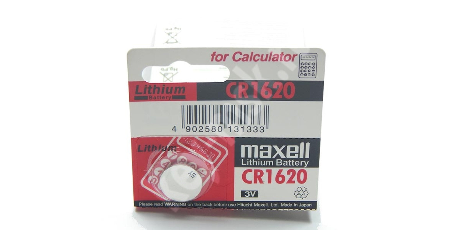 18503 Maxell CR 1620 BL*5 батарейка
