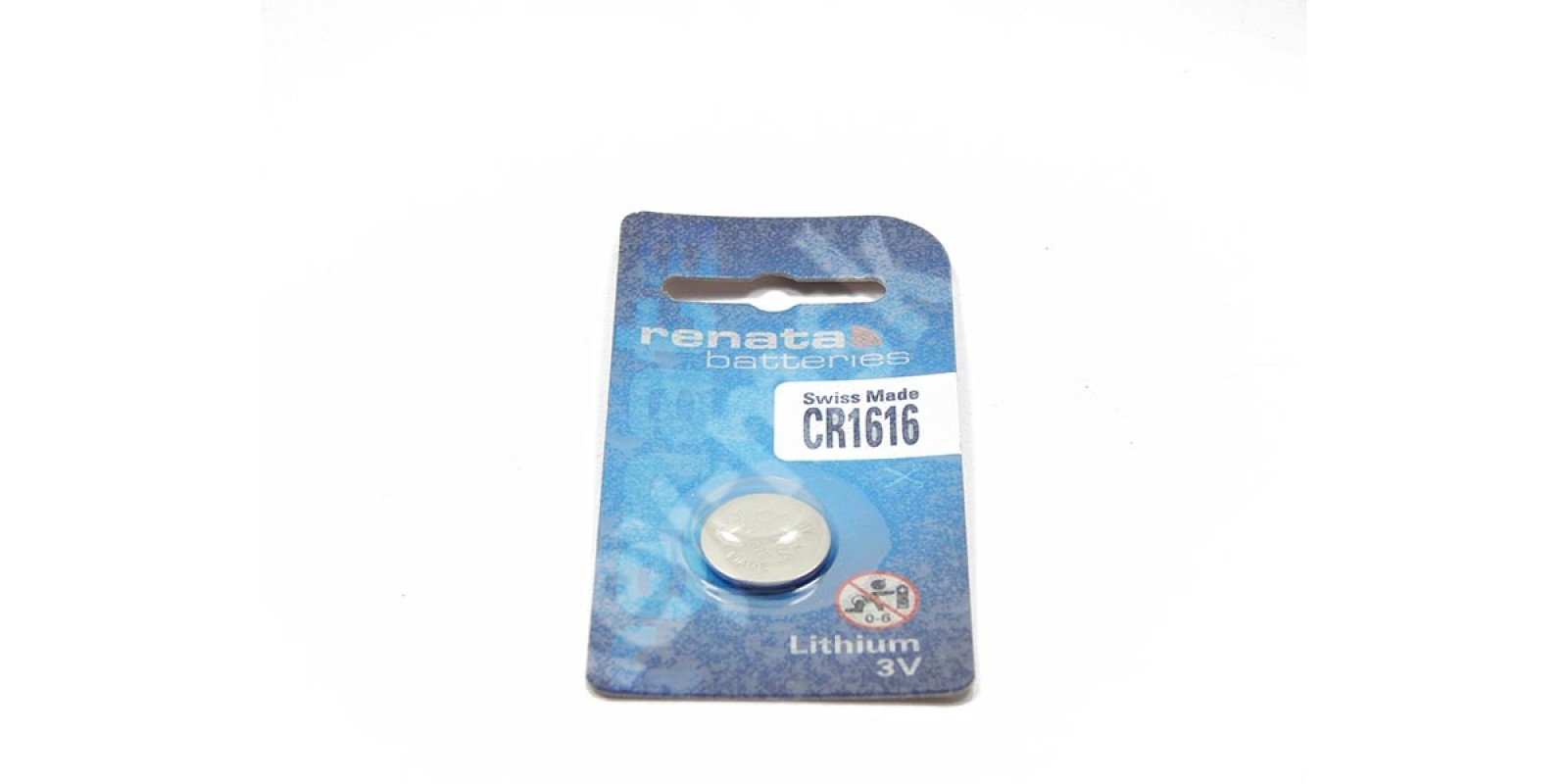 18521 RENATA 1616 батарейка (Lithium 3V) (Renata) (16.0x1.6mm) (50mAh)