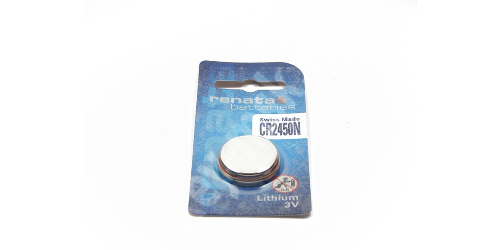 18620 RENATA CR2450N батарейка (Lithium 3V) (Renata) (24.5x5.0mm) (540mAh)