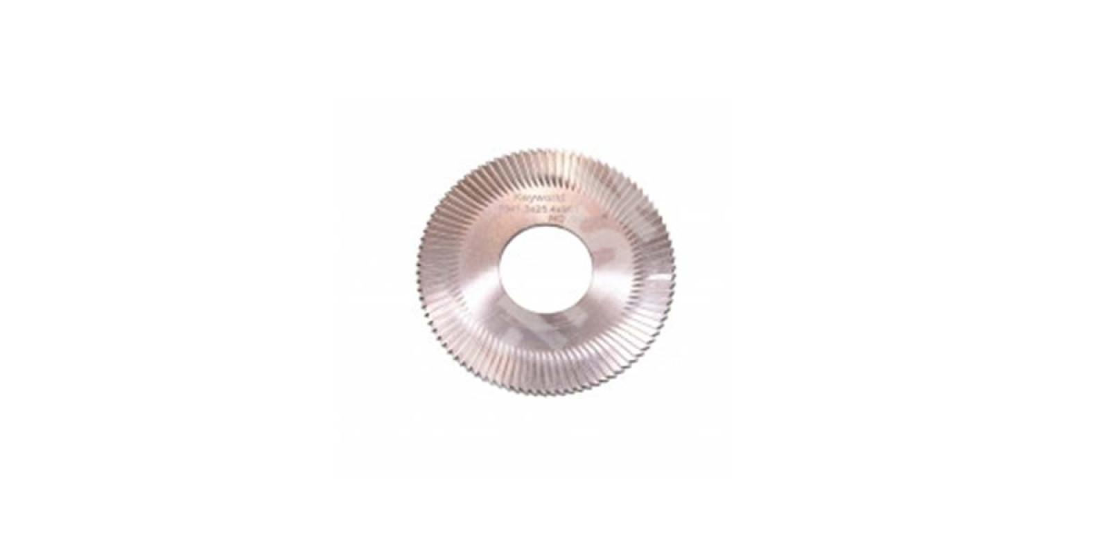 фз3504 0020A HSS+ метал білий з боковою насічкою Ф70X1.3XФ25.4X90T фз3504 0020A HSS+ метал білий з боковою насічкою Ф70X1.3XФ25.4X90T