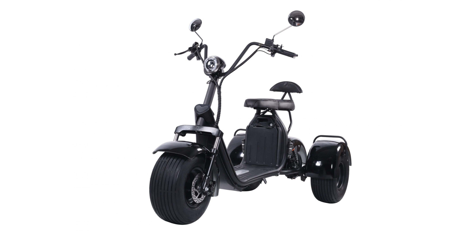 Электроскутер Kugoo C5 Чёрный (Jilong)