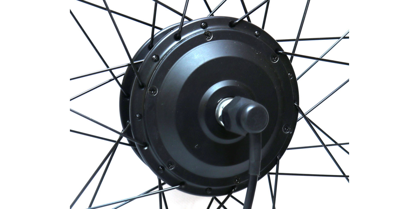 Мотор-колесо DWB 36-48V 350W переднее редукторное Мотор-колесо DWB 36-48V 350W переднее редукторное