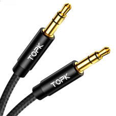 Кабель AUX Mini-Jack 3.5 мм TOPK L20