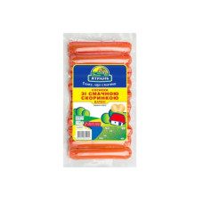 Сосиски ЯТРАНЬ с вкусной кожицей вареные 1 шт 0.395 кг упаковка