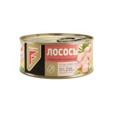 Лосось Flagman Норвежский натуральный замороженный 0,230 кг, пакет