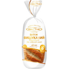 Батон КИЇВХЛІБ розкішно нарізаний 0,450 кг, пакет