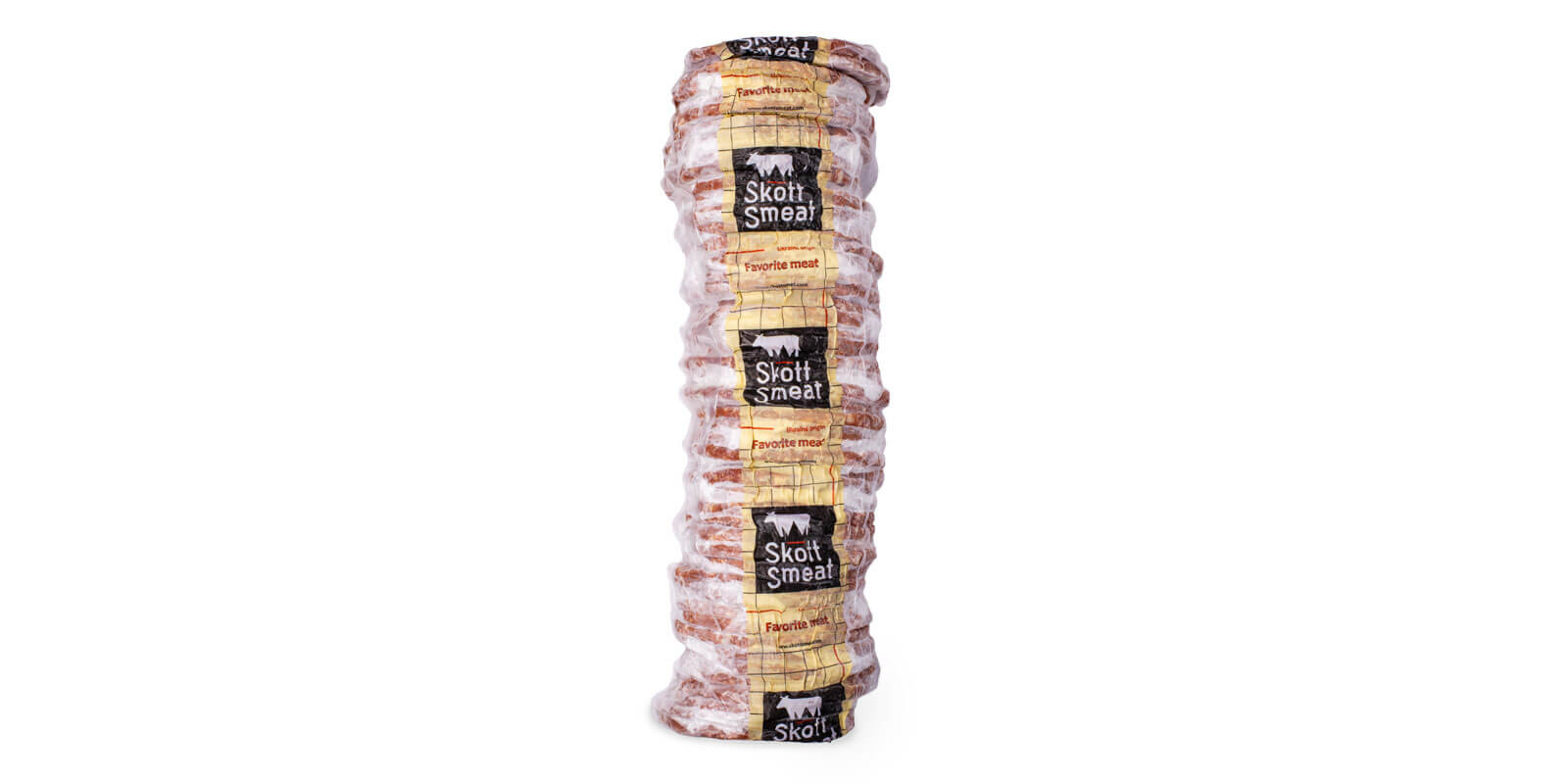 Котлета для гамбургера из говядины d12см 80г ТМ Skott Smeat (50шт.) 