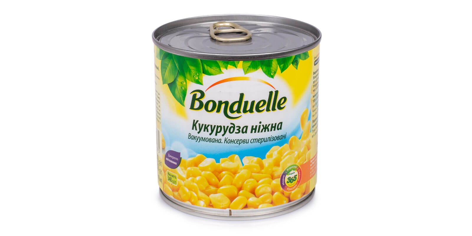 Кукурудза ніжна вакуумна Bonduelle 340г