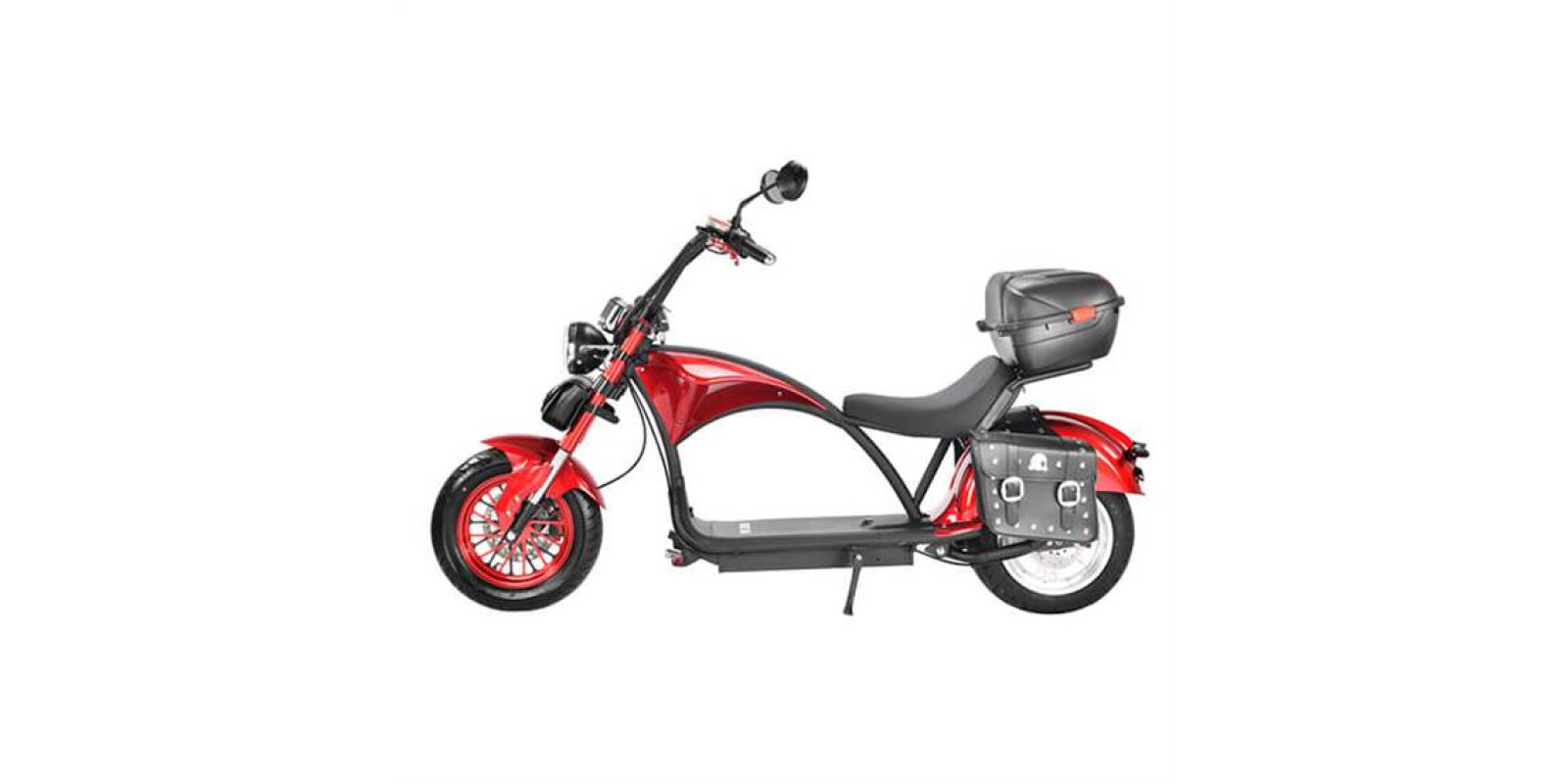Электроскутер CityCoco White Siberia Chopper 3000W 31ah