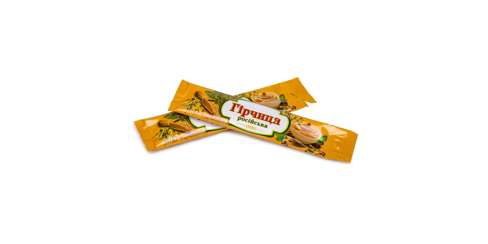 Горчица "Русская" стик "Аскания-Пак" 14г*90шт.