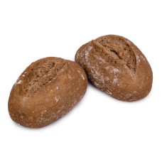 Хлебный булочка из ржаной муки овальной формы ТМ BRIDOR 45г (60 шт.)