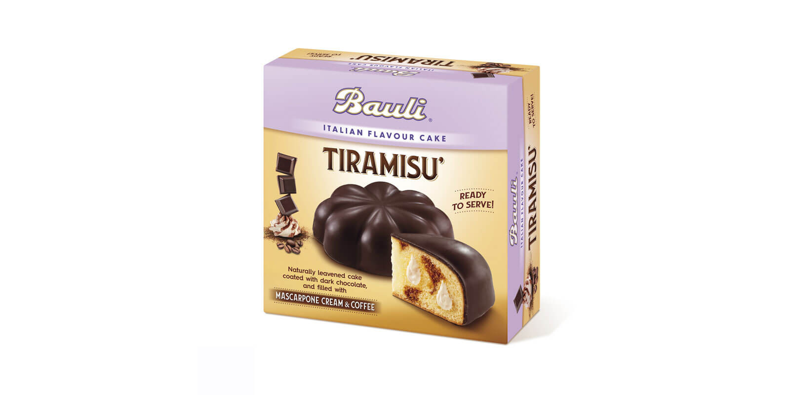 Італійський пиріг Tiramisu BAULI 450г