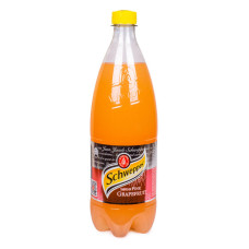 Напій безалкогольний газований Schweppes Pink Grapefruit 1л (12 шт.)