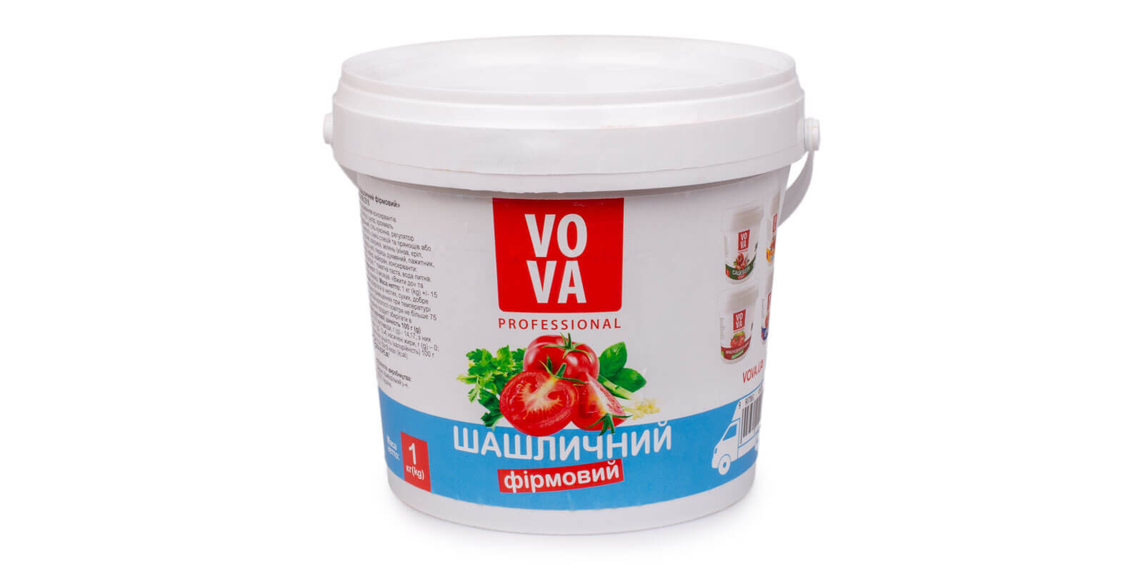 Томатний соус "Шашлик фірмовий" ТМ VOVA Professional 1кг.