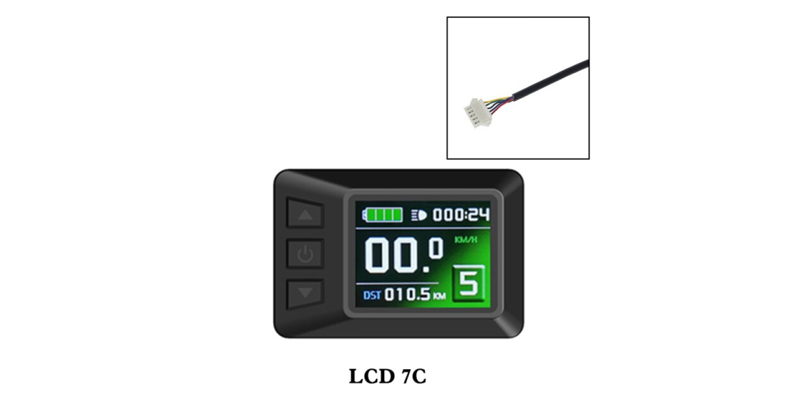 Дисплей Kunteng KT-LCD7C 24, 36, 48V