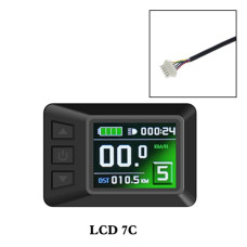 Дисплей Kunteng KT-LCD7C 24, 36, 48V Дисплей Kunteng KT-LCD7C 24, 36, 48V