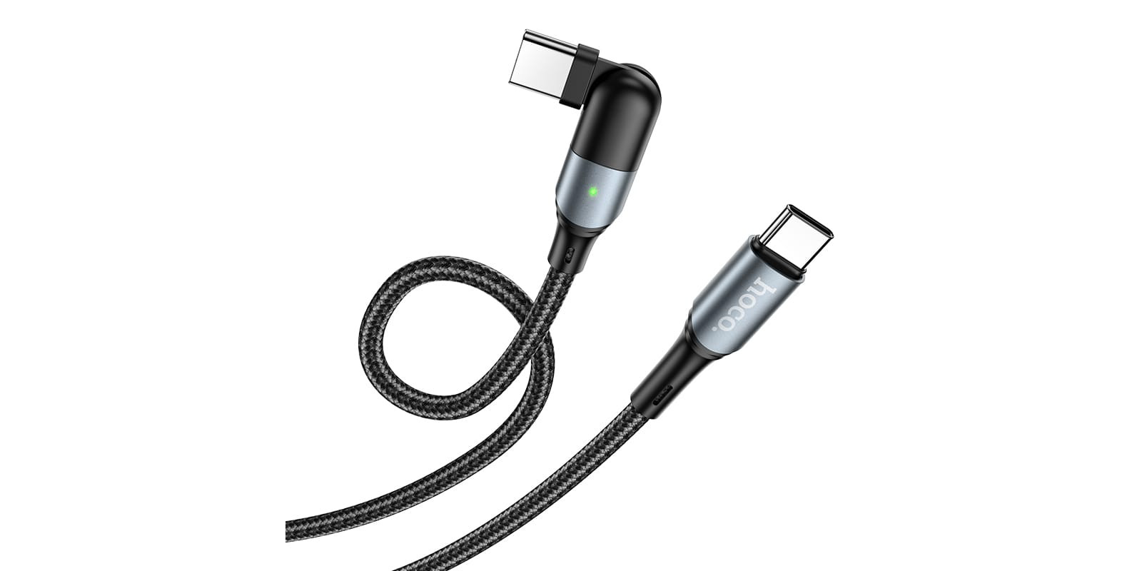 Кабель зарядки и синхронизации Hoco U100 1.5m 100W