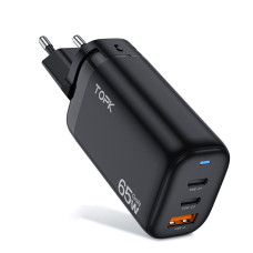 GaN сетевое зарядное устройство TOPK B314P 65W GaN сетевое зарядное устройство TOPK B314P 65W