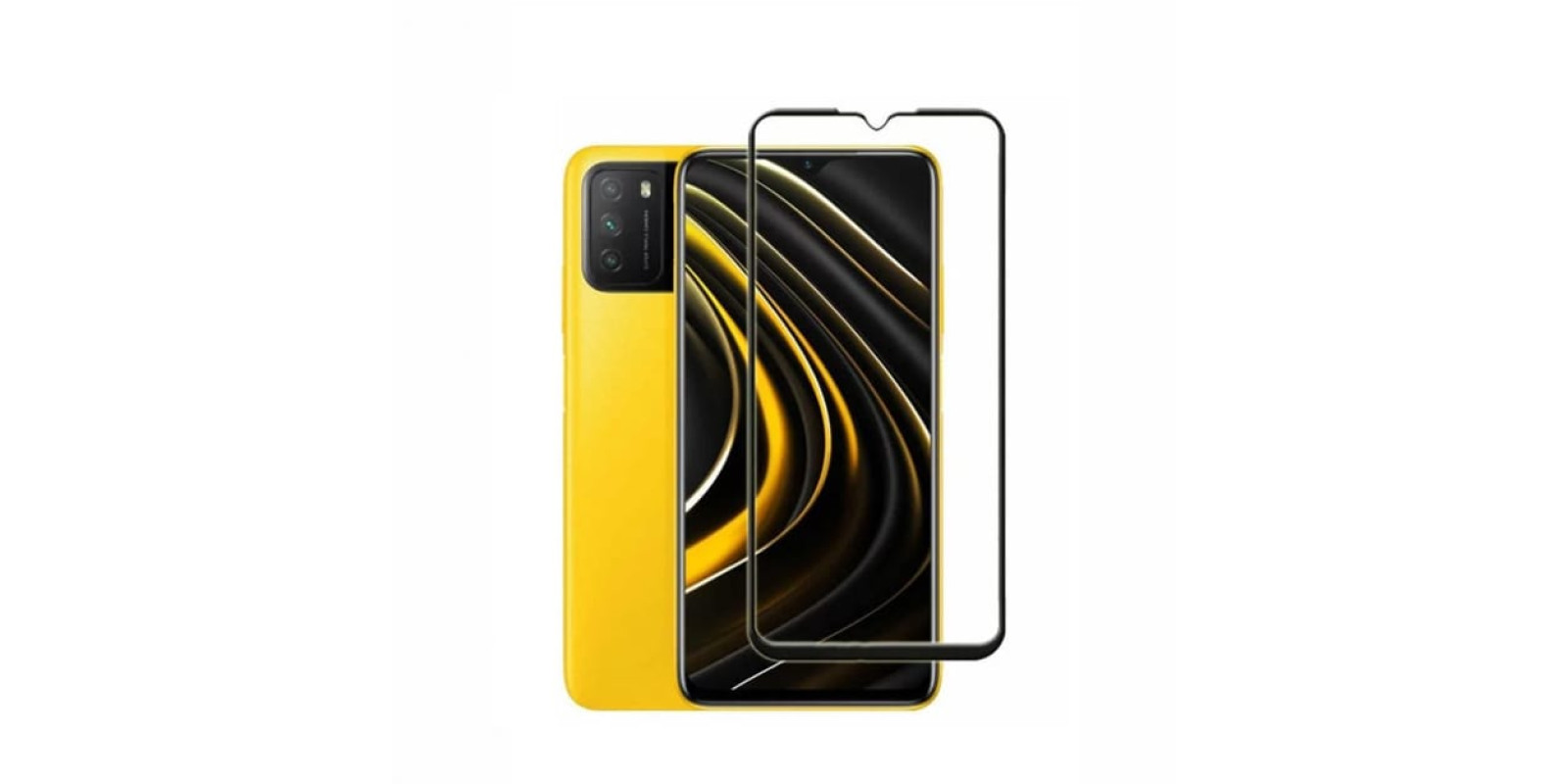Защитное стекло для Xiaomi Poco M2/M3 Защитное стекло для Xiaomi Poco M2/M3