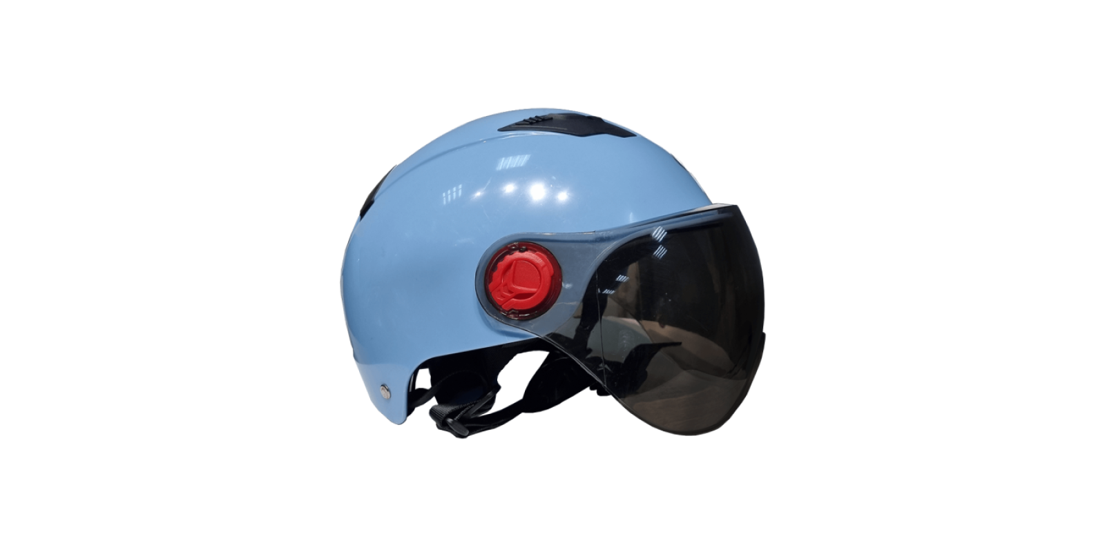 Шолом захисний E-bike Блакитний