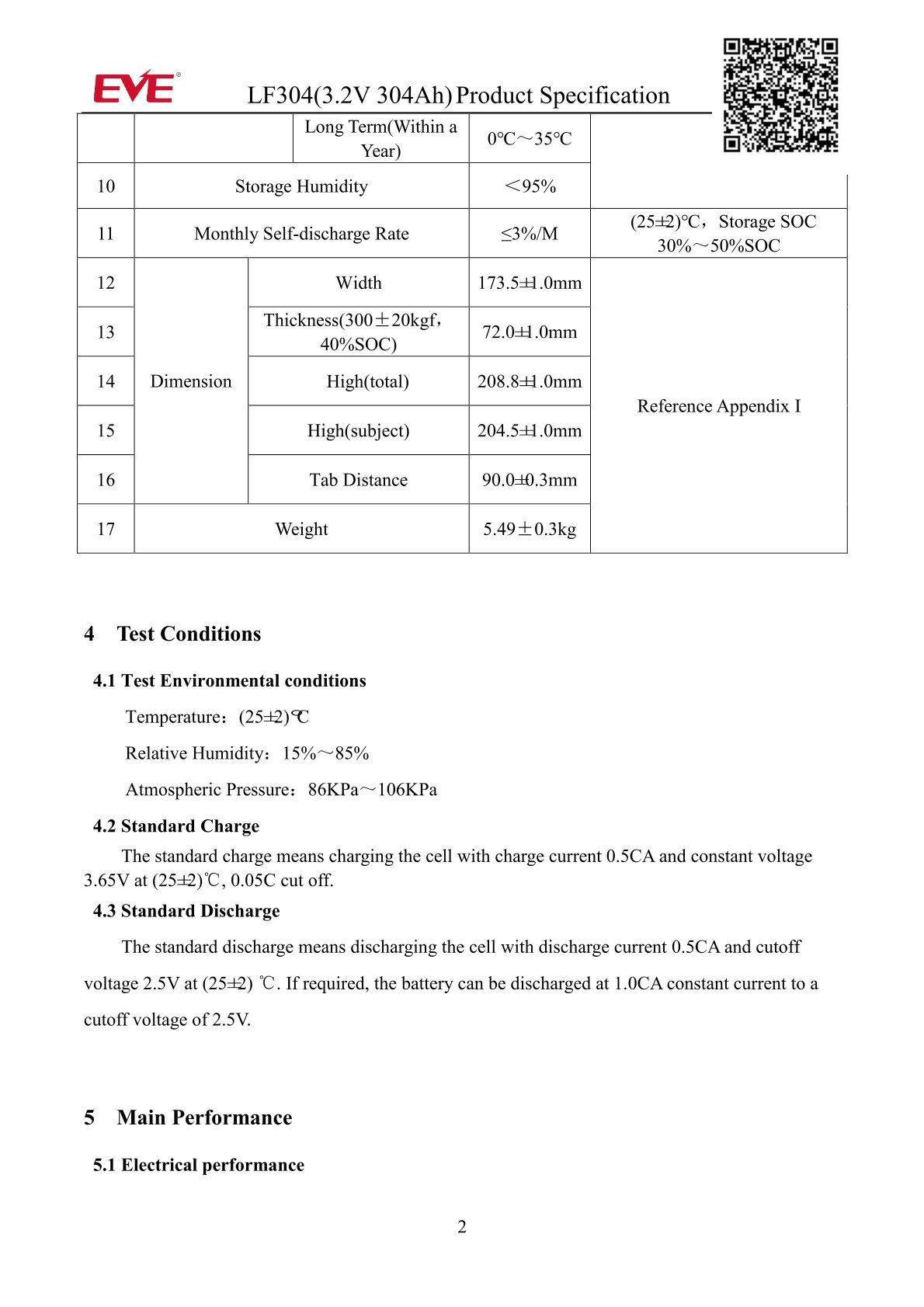 EVE LF304 Datasheet-1 EVE LF304 Datasheet-1